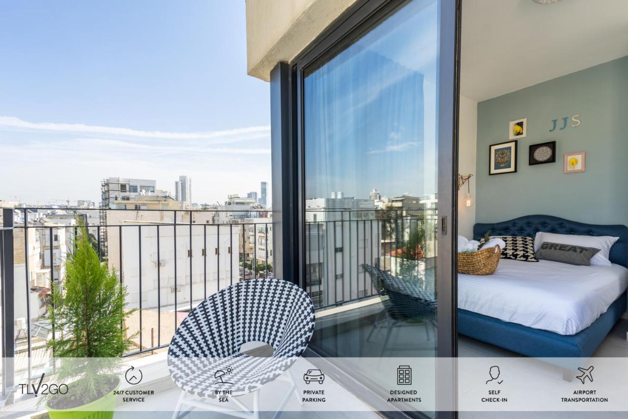 The Promenade Art - By Tlv2Go Apartment Tel Aviv Bagian luar foto